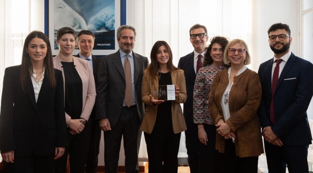 Fincantieri ottiene da RINA la certificazione sulla Parità di Genere